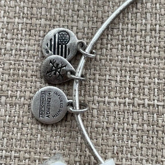 Alex And Ani Bracelet STAR of VENUS LOVE BEAUTY INSPIRATION Wrist Band Silver To - Picture 4 of 11